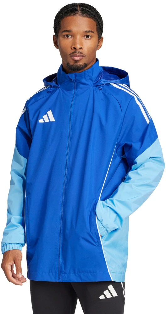 Vyriška adidas Tiro 25 Competition visų orų striukė Mėlyna JI8930