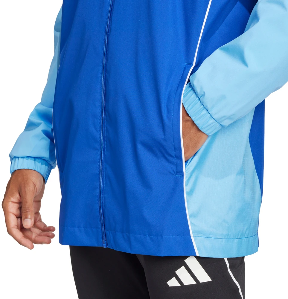Vyriška adidas Tiro 25 Competition visų orų striukė Mėlyna JI8930