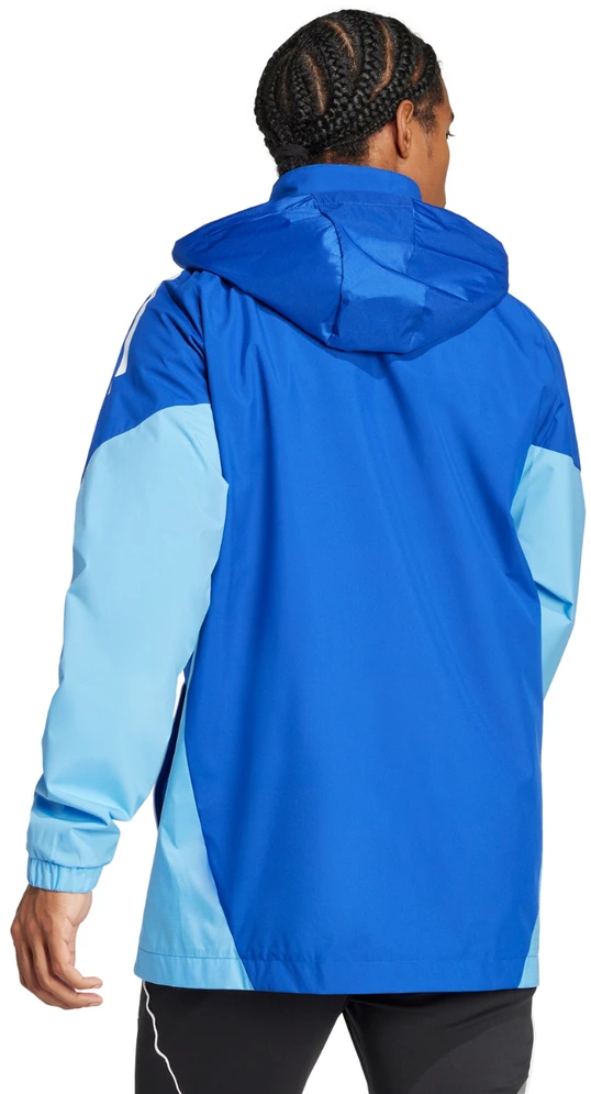 Vyriška adidas Tiro 25 Competition visų orų striukė Mėlyna JI8930