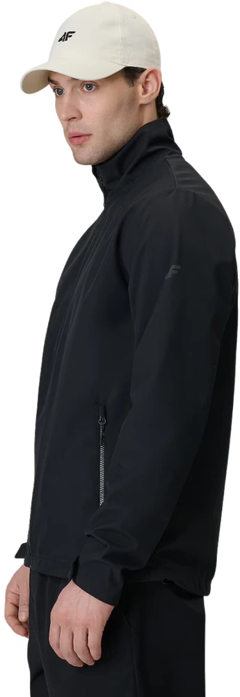 Vyriška „softshell“ striukė 4F M548, sodriai juoda 4FWSS26TSOFM548 20S