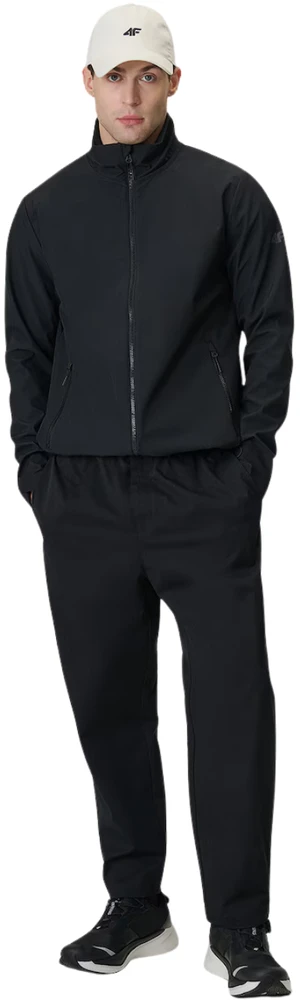 Vyriška „softshell“ striukė 4F M548, sodriai juoda 4FWSS26TSOFM548 20S