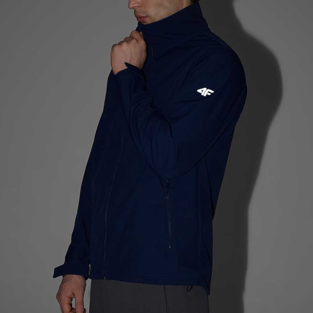 Vyriška softshell striukė 4F M548, tamsiai mėlyna
