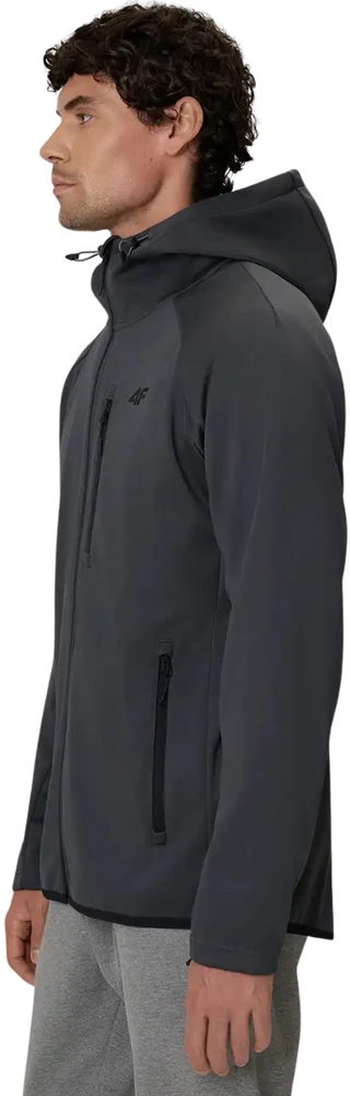 Striukė vyriška softshell 4F M646 antracito 4FWAW26TSOFM646 22S (S)