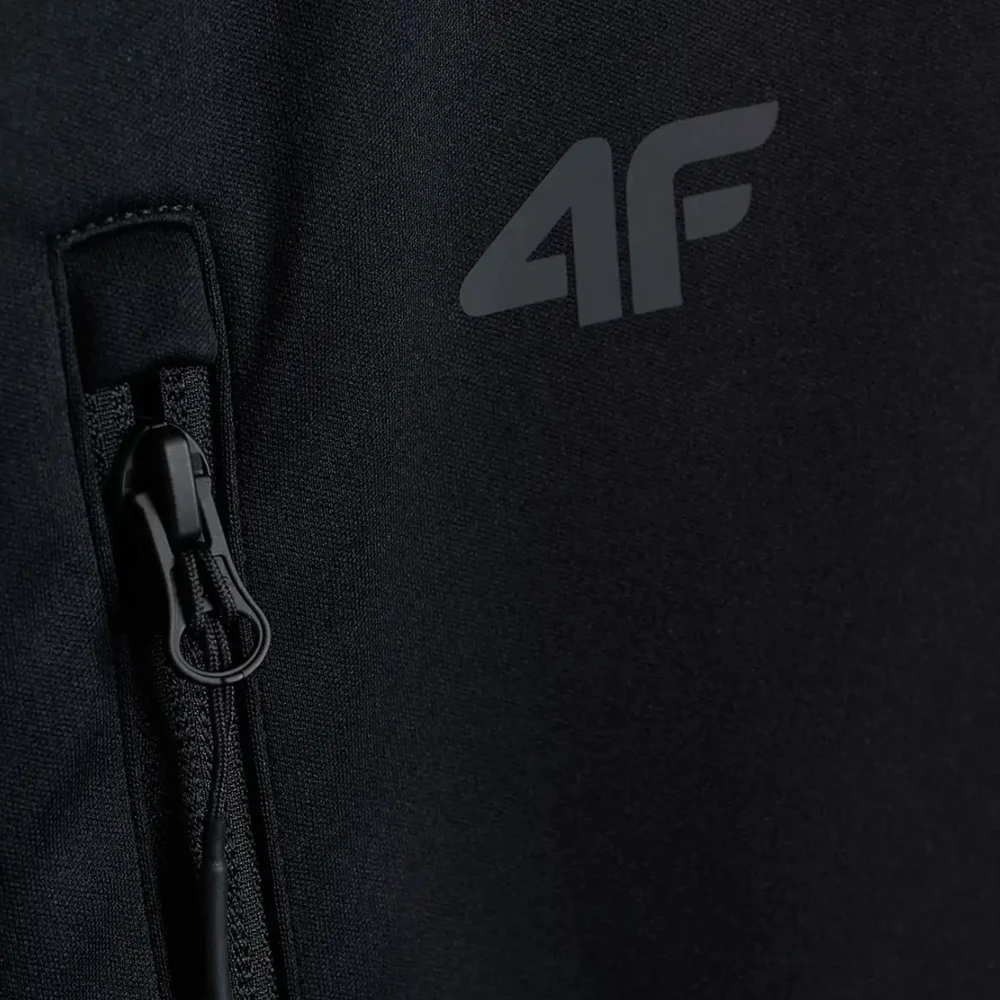 Striukė vyriška softshell 4F M646 tamsiai juoda 4FWAW26TSOFM646 20S (XL)
