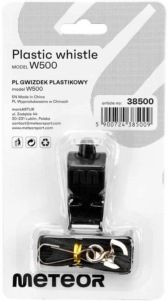 Meteor vilko plastikinis švilpukas