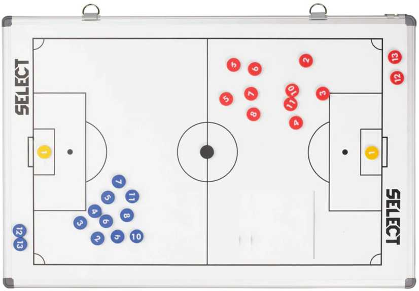 SELECT futbolo taktinė lenta 45x30cm