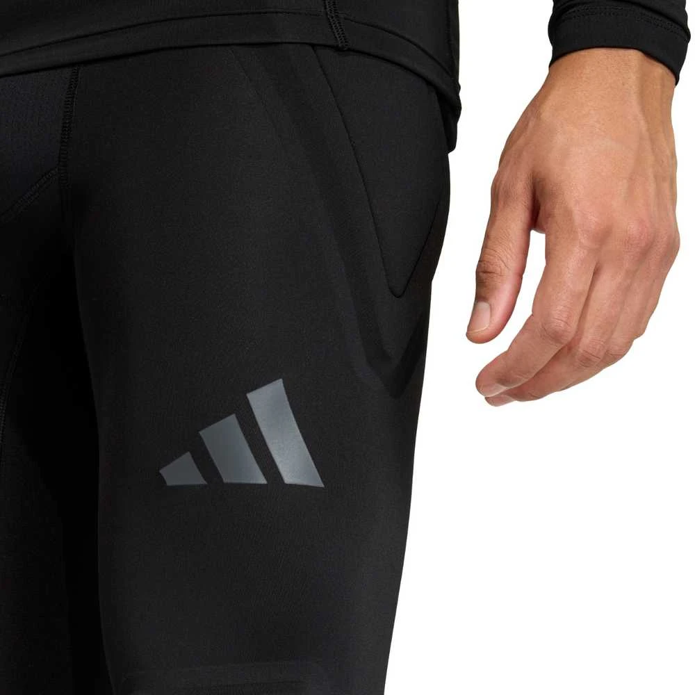 Tamprės bramkarskie vyrams adidas Padded Goalkeeper Baselayer Long juoda JZ9224 (S)