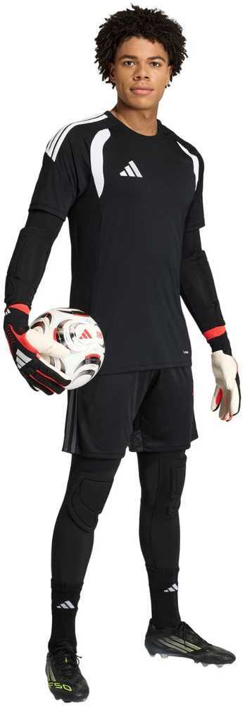 Tamprės bramkarskie vyrams adidas Padded Goalkeeper Baselayer Long juoda JZ9224 (S)