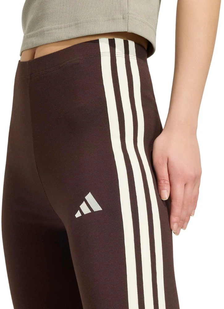 Tamprės moterims adidas Essentials 3-Stripes ruda KS6286 (2XL)