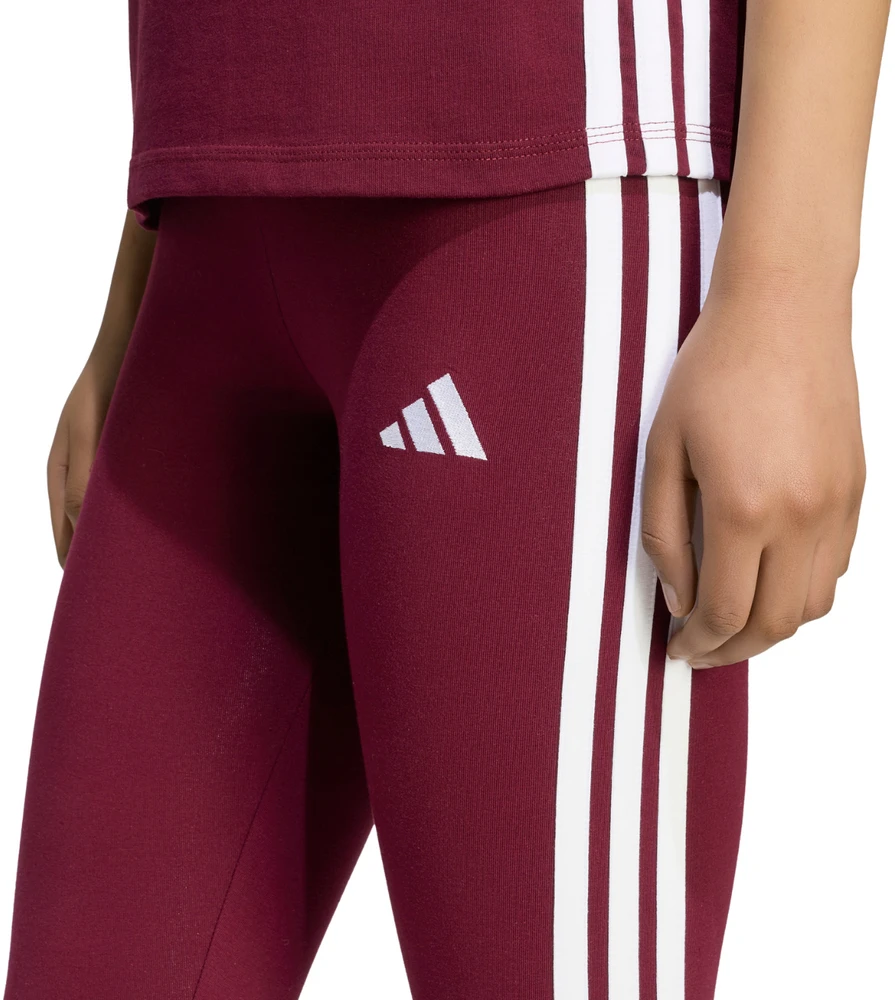 Tamprės moterims adidas Essentials 3-Stripes bordo spalvos KF8313 (L)