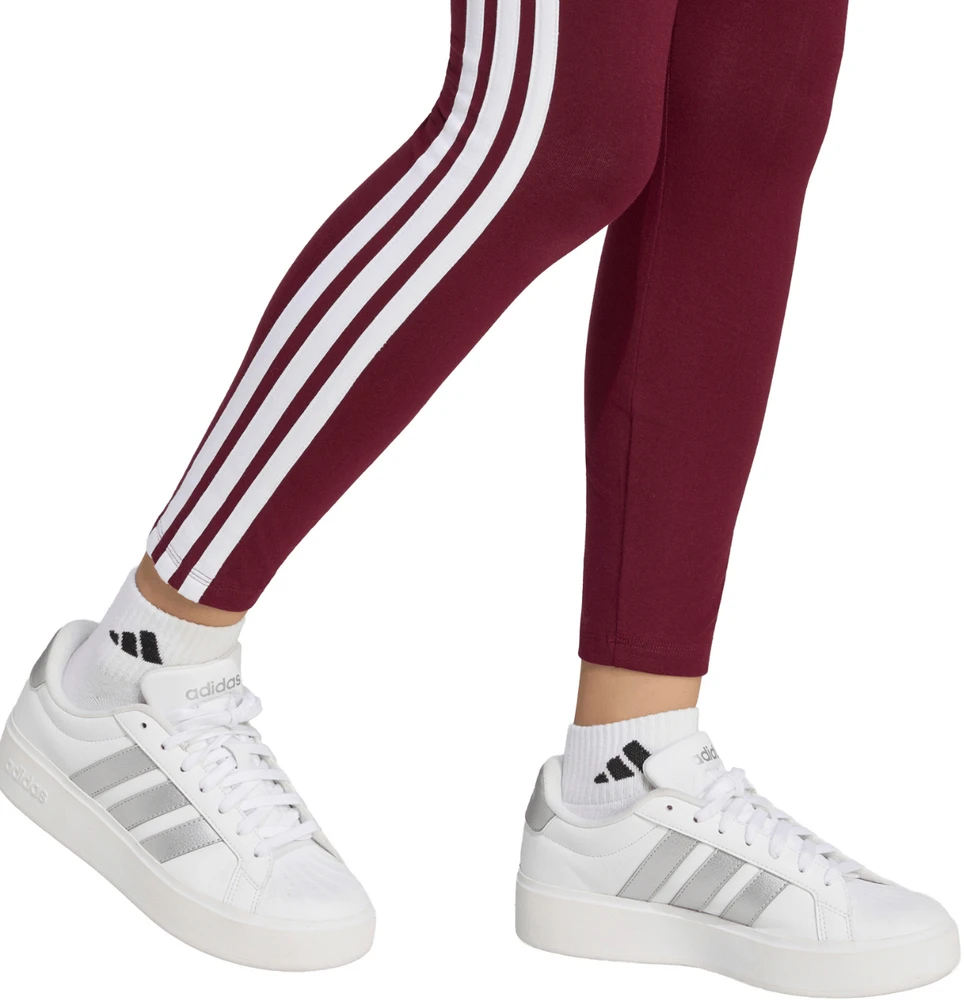 Tamprės moterims adidas Essentials 3-Stripes bordo spalvos KF8313 (L)