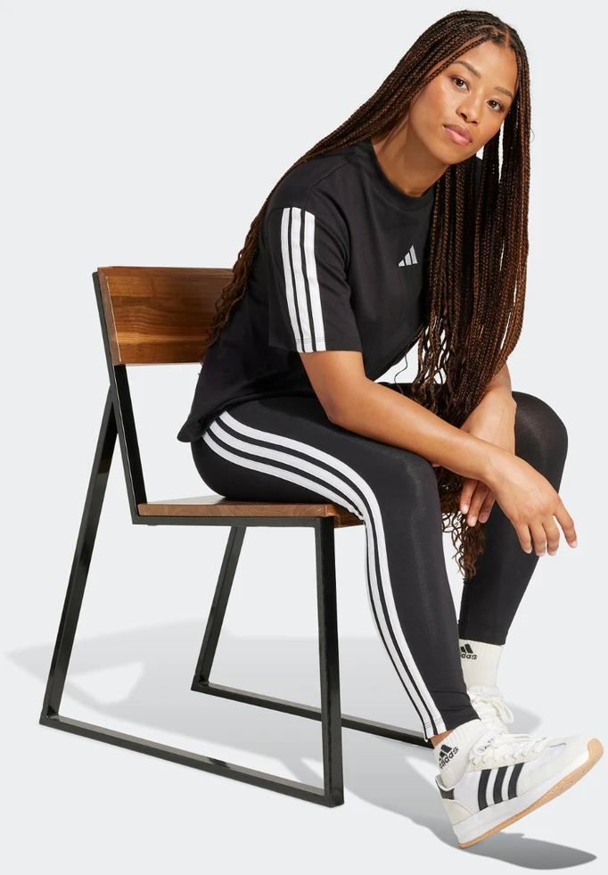 LEGGINSY DAMSKIE ADIDAS ESSENTIALS 3-STRIPES JE0072 R.M