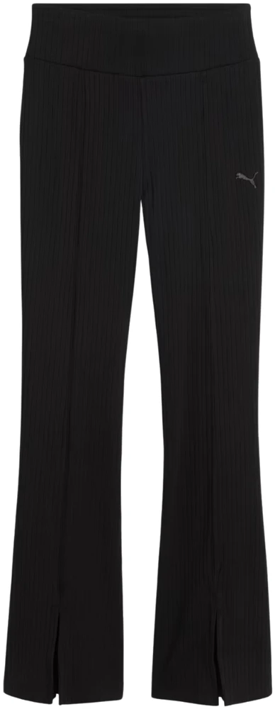 Tamprės moterims Puma Rib Flared juoda 694028 01 (S)
