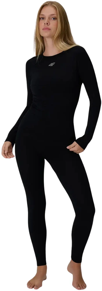 Tamprės termoaktywne moterims 4F F327 tamsiai juoda 4FWAW26USEAF327 20S (XL/2XL)