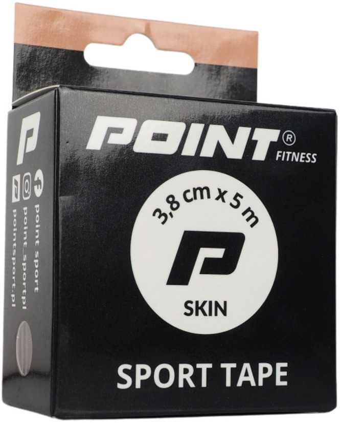 Taśma sportowa Point Tape 3,8 cm x 5 m smėlio sp.