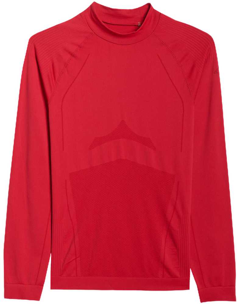 Termo marškinėliai vyriška 4F M224 ciemna czerwień 4FWAW25USEAM224 61S (L/XL)