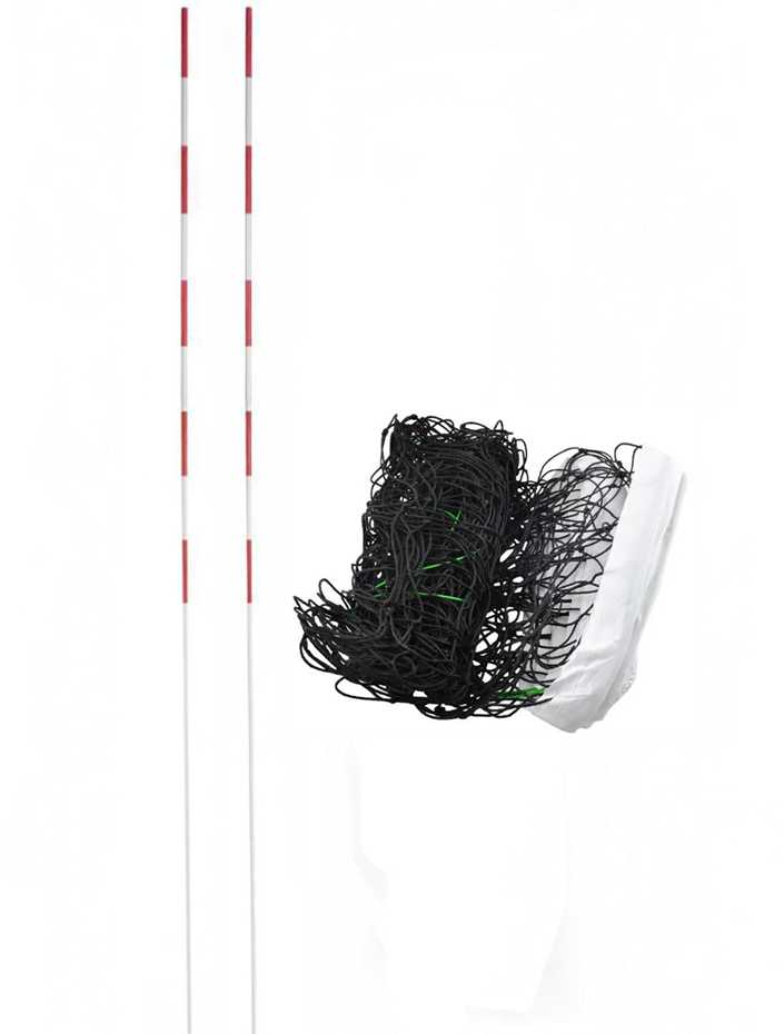 Tinklinio tinklelis su antenomis Netex 9,5m x 1m juodas SI0007