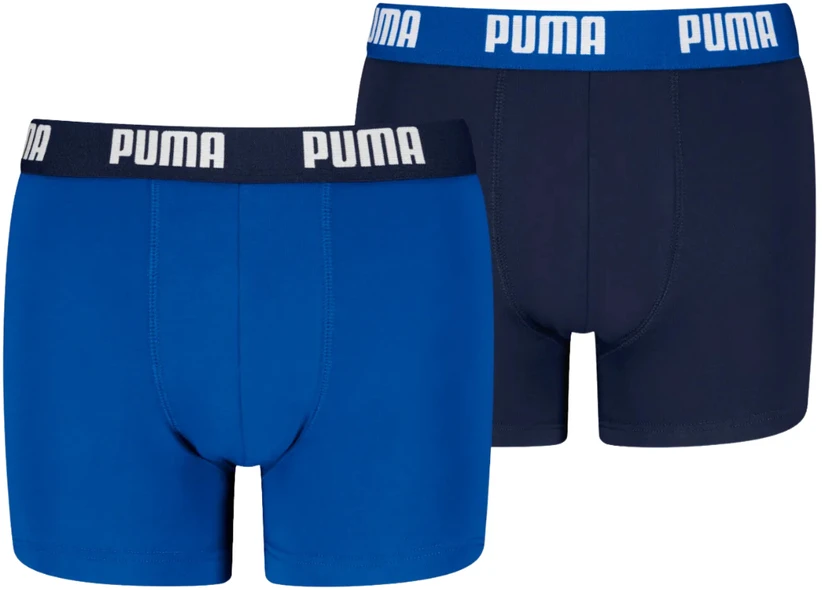 Trumpikės vaikams Puma Everyday Basic 2 pak mėlyna, tamsiai mėlyna 938971 06 (152cm)