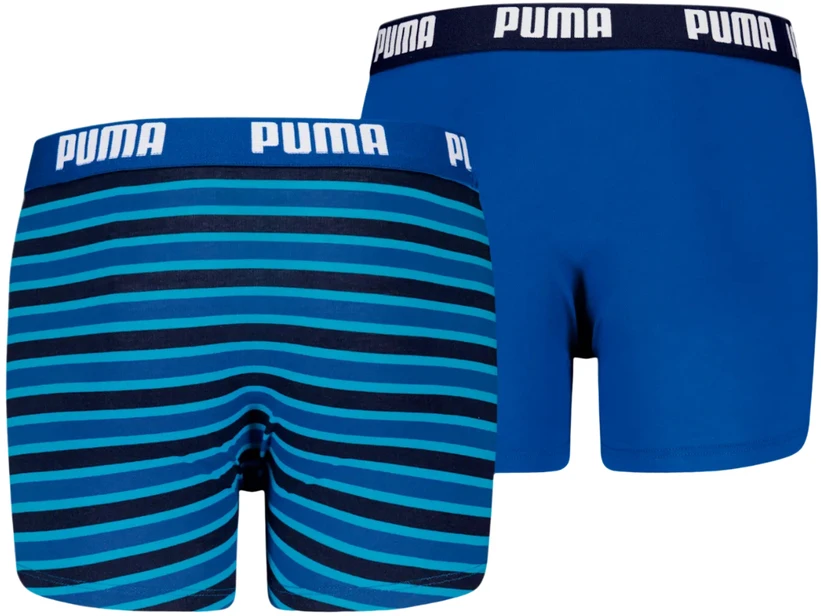Trumpikės vaikams Puma Everyday Striped 2 pak mėlyna-juoda 938970 04 (140cm)