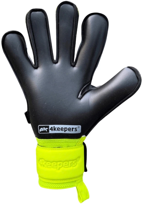 Vartininko pirštinės 4Keepers Champ Enduro VII HB Junior geltona ir-juoda (5)