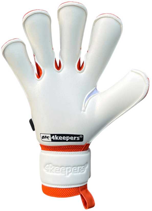 Vartininko pirštinės 4Keepers Champ Training VII RF2G Junior balta ir-oranžinė (6)