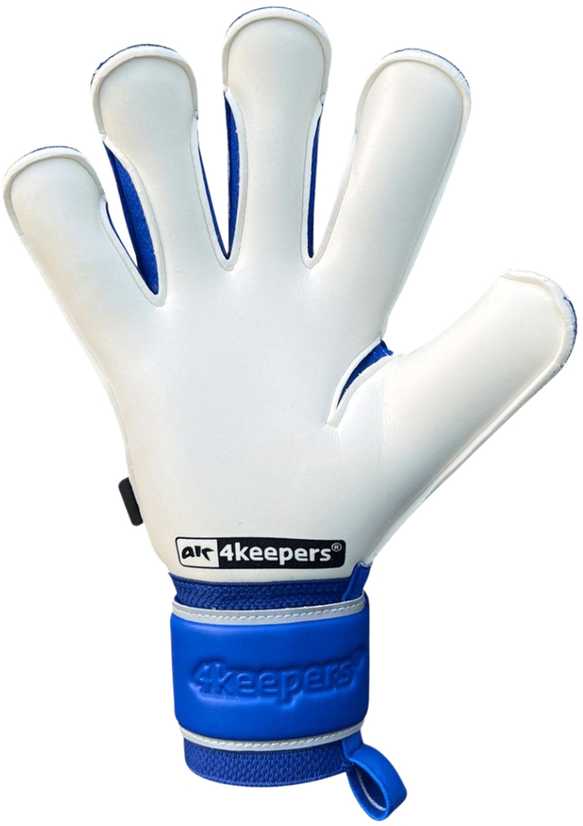 Vartininko pirštinės 4Keepers Champ VII HB Junior mėlyna-žalia fluo (5)