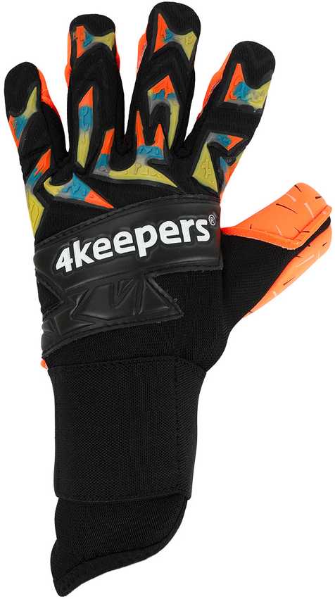 Vartininko pirštinės 4keepers Equip Flame NC, 8.5, juodos