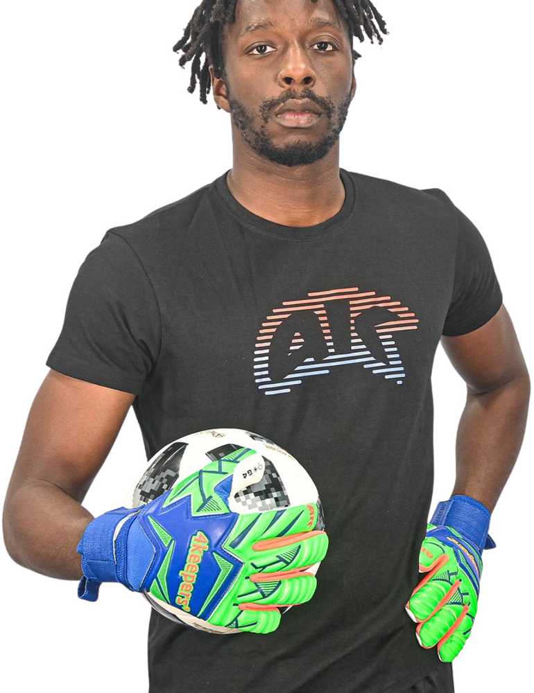 Vartininko pirštinės 4Keepers Force V5.25 Twist HNC mėlyna-žalia 10,5