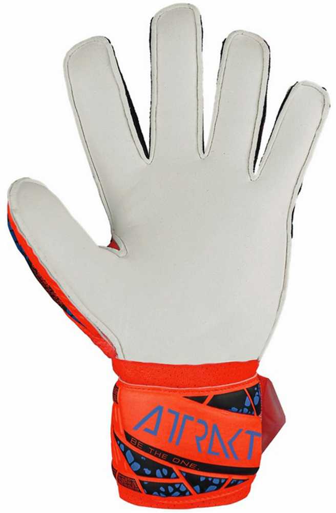 Futbolo vartininko pirštinės Reusch Attrakt Solid Finger Support Junior - Raudonos