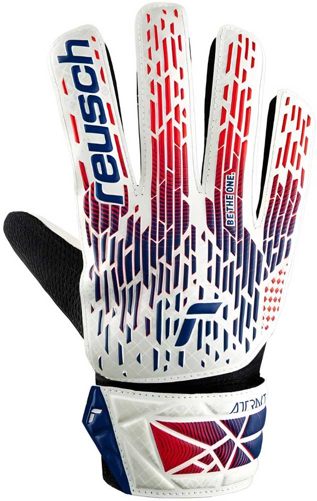 Reusch Attrakt Starter Solid futbolo vartininko pirštinės - Baltos