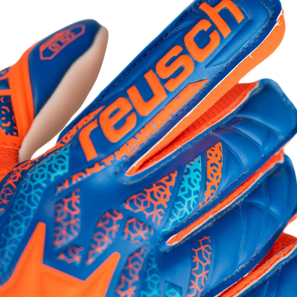 Reusch Attrakt Starter Solid Finger Support Jr 5472511 2290 Vartininko pirštinės