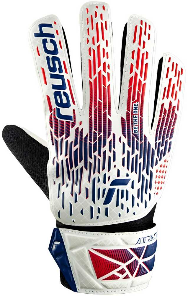 Reusch Attrakt Starter Solid futbolo vartininko pirštinės - Baltos