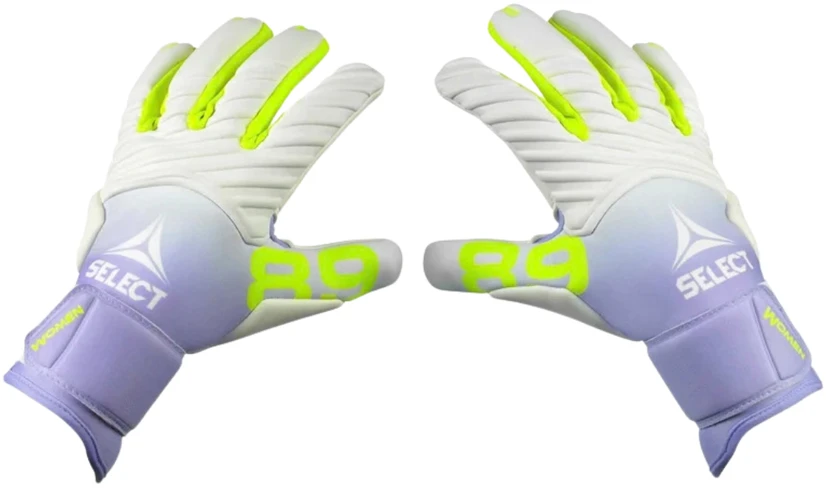 Vartininko pirštinės Select 89 Women v26 violetinė-balta ir-limonkowe 500097 (8)