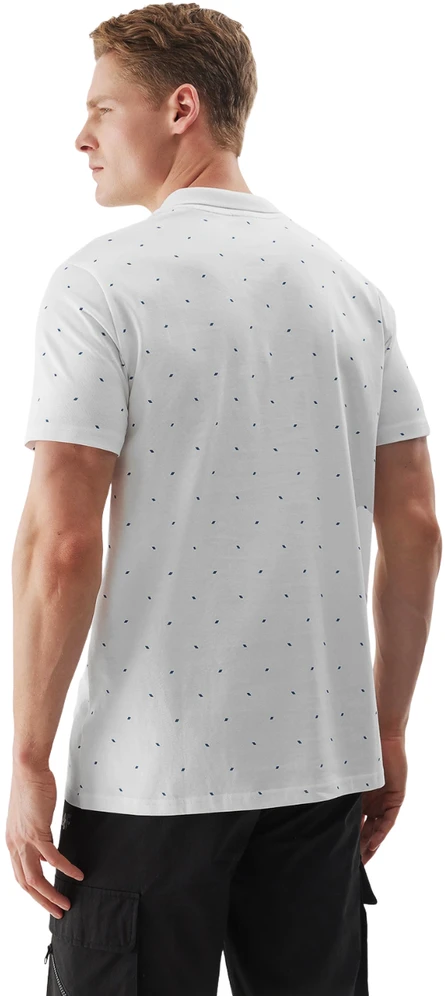 Vyriški marškinėliai 4F M0949 balta 4FWSS26TPTSM0949 10S (3XL)