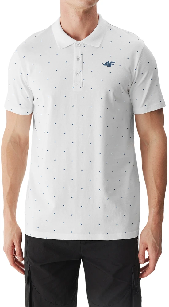 Vyriški marškinėliai 4F M0949 balta 4FWSS26TPTSM0949 10S (3XL)