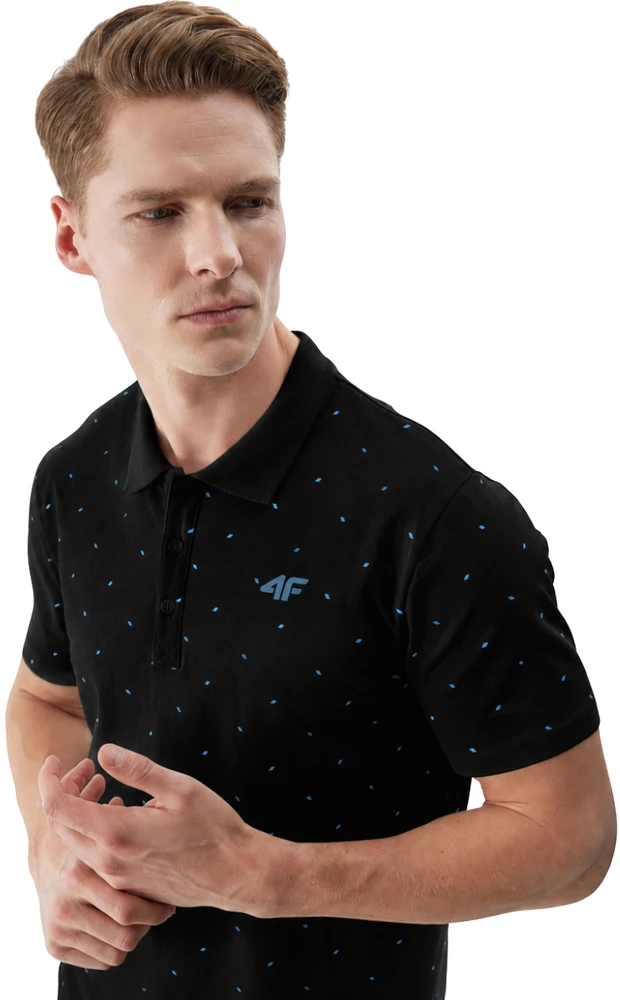 Vyriški marškinėliai 4F M0949 juoda 4FWSS26TPTSM0949 20S (4XL)