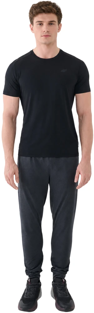 Vyriški marškinėliai 4F M1785 tamsiai juoda 4FWSS26TFTSM1785 20S (2XL)
