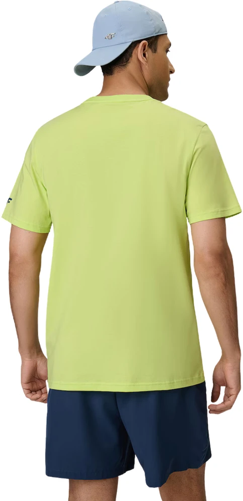 Vyriški marškinėliai 4F M2784 jasna žalia 4FWSS26TTSHM2784 42S (3XL)