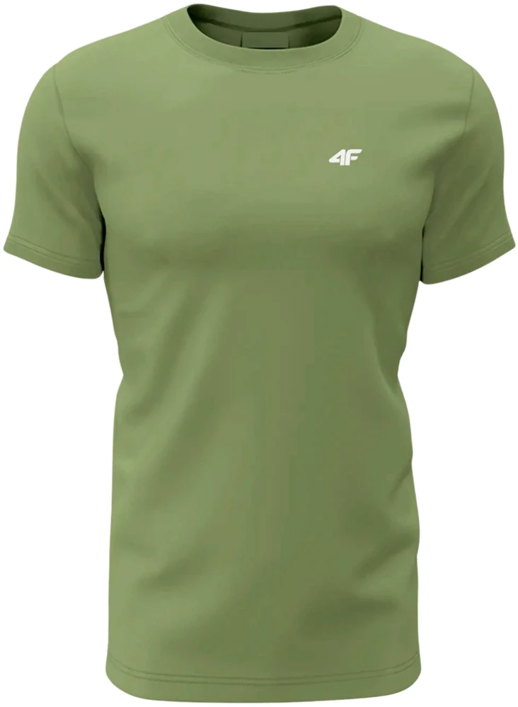 Vyriški marškinėliai 4F M4217 3 pak geltona, mėlyna, žalia 4FWSS26TTSHM4217 90S (3XL)