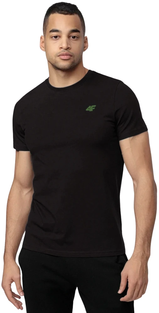 Vyriški marškinėliai 4F M4481 3pak smėlio sp., žalia, juoda 4FWSS26TTSHM4481 92S (XL)
