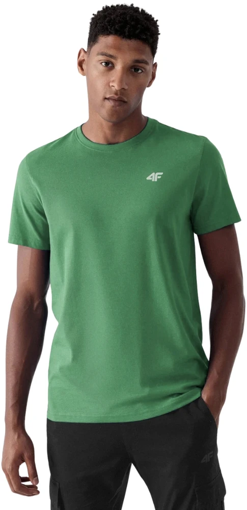 Vyriški marškinėliai 4F M4481 3pak smėlio sp., žalia, juoda 4FWSS26TTSHM4481 92S (XL)