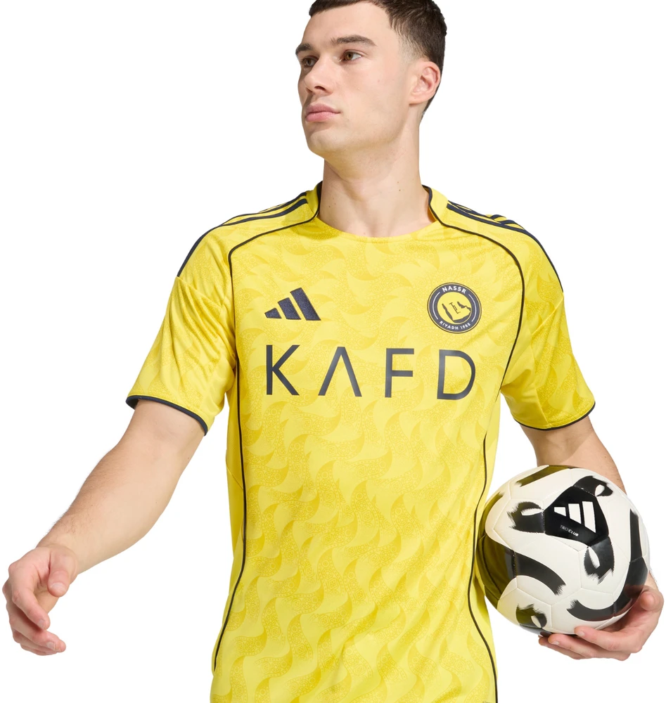 Vyriški marškinėliai adidas Al Nassr FC 2025/2026 Home Jersey geltona JN7982 (XL)