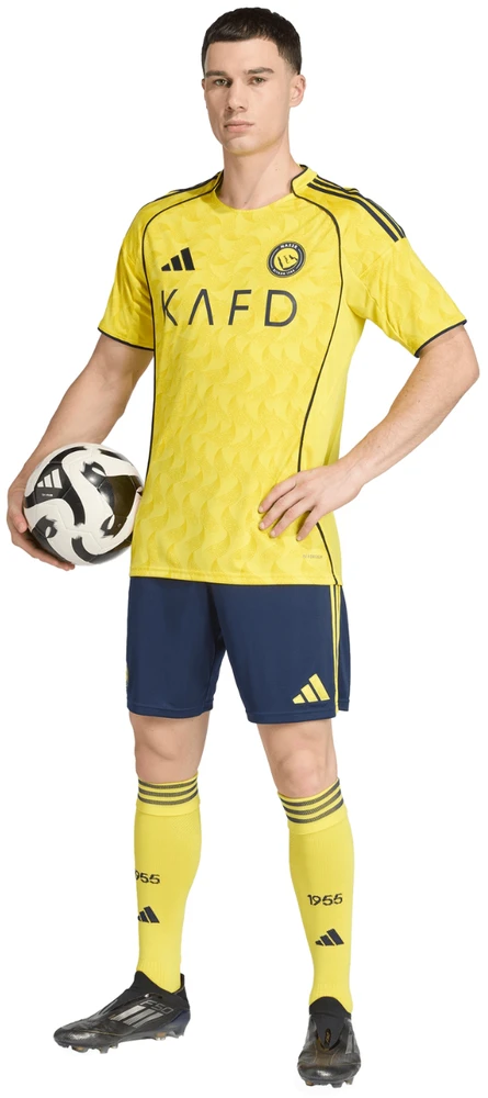Vyriški marškinėliai adidas Al Nassr FC 2025/2026 Home Jersey geltona JN7982 (XL)