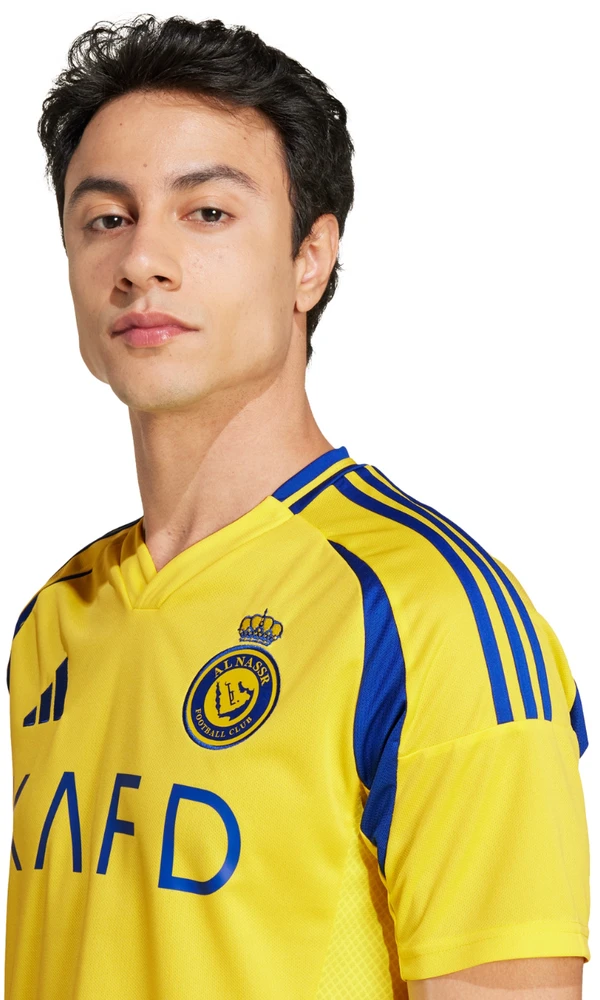 Vyriški marškinėliai adidas Al Nassr FC 24/25 Ronaldo Home geltona JP0459 (M)