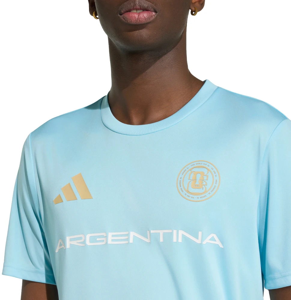 Vyriški marškinėliai adidas Argentina 26 Jersey melsva KH2304 (L)