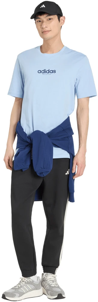 Vyriški marškinėliai adidas Burger Flavor Graphic jasnoniebieska KT9731 (M)
