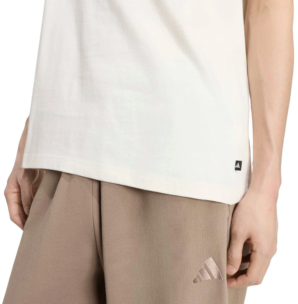 Vyriški marškinėliai adidas Burger Flavor Graphic kreminė KT9723 (L)