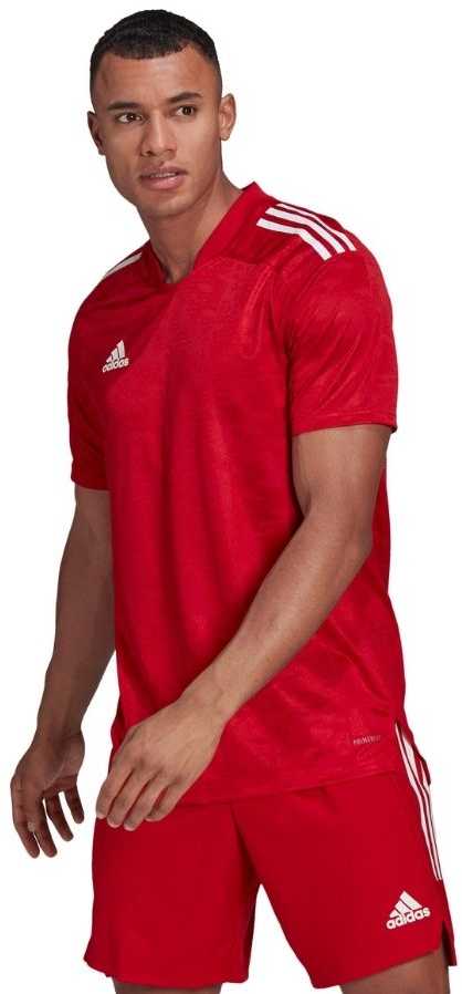 Vyriški marškinėliai adidas Condivo 21 JSY raudona GJ6802 (S)