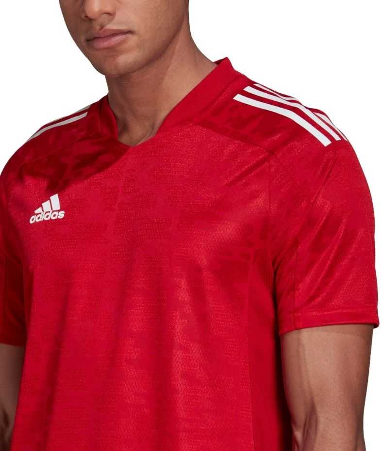 Vyriški marškinėliai adidas Condivo 21 JSY raudona GJ6802 (S)