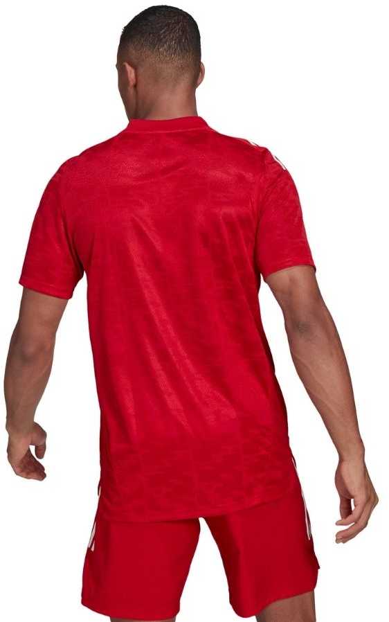 Vyriški marškinėliai adidas Condivo 21 JSY raudona GJ6802 (S)